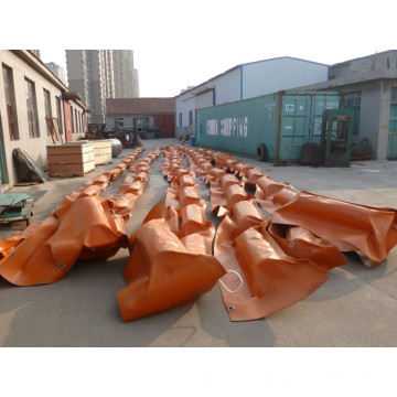 Rapid Response Airfilled Oil Containment Boom, PVC Inflatable Oil Boom